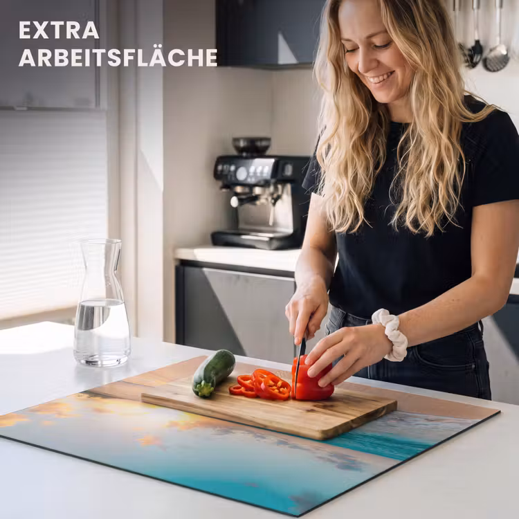Herdabdeckplatte - Tropische Sonnenuntergangssinfonie — 5