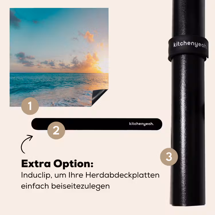 Herdabdeckplatte - Tropische Sonnenuntergangssinfonie — 8
