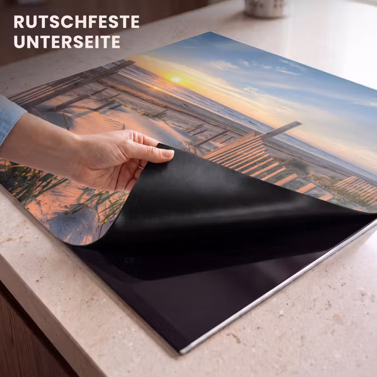 Herdabdeckplatte - Abendlicht am Dünentor — 6