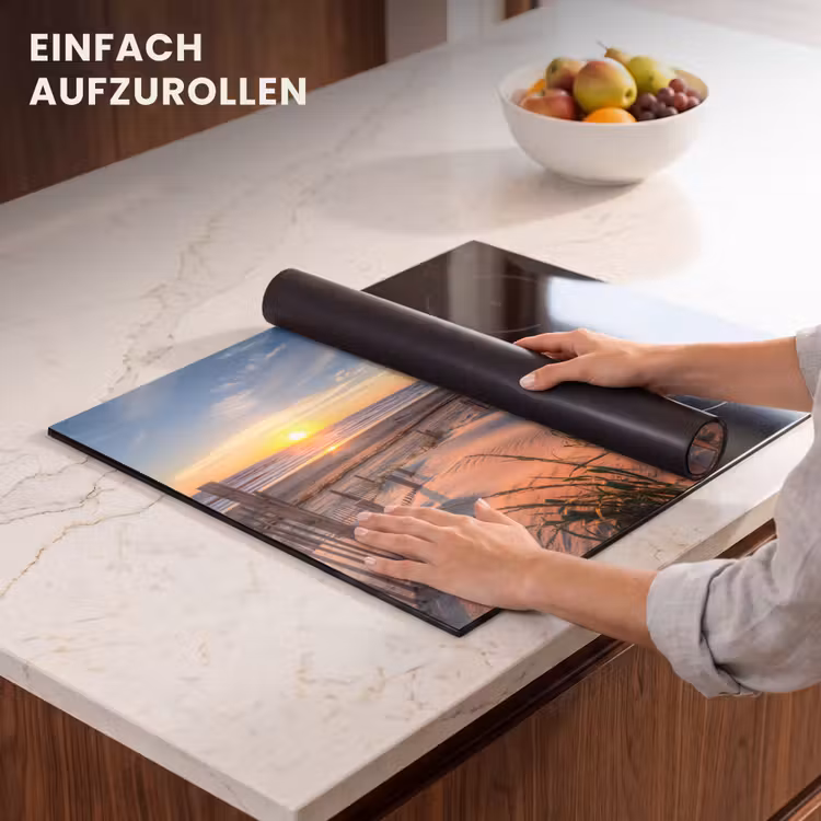 Herdabdeckplatte - Abendlicht am Dünentor — 7