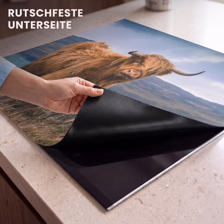 Herdabdeckplatte - Highlander an der Küste — 6