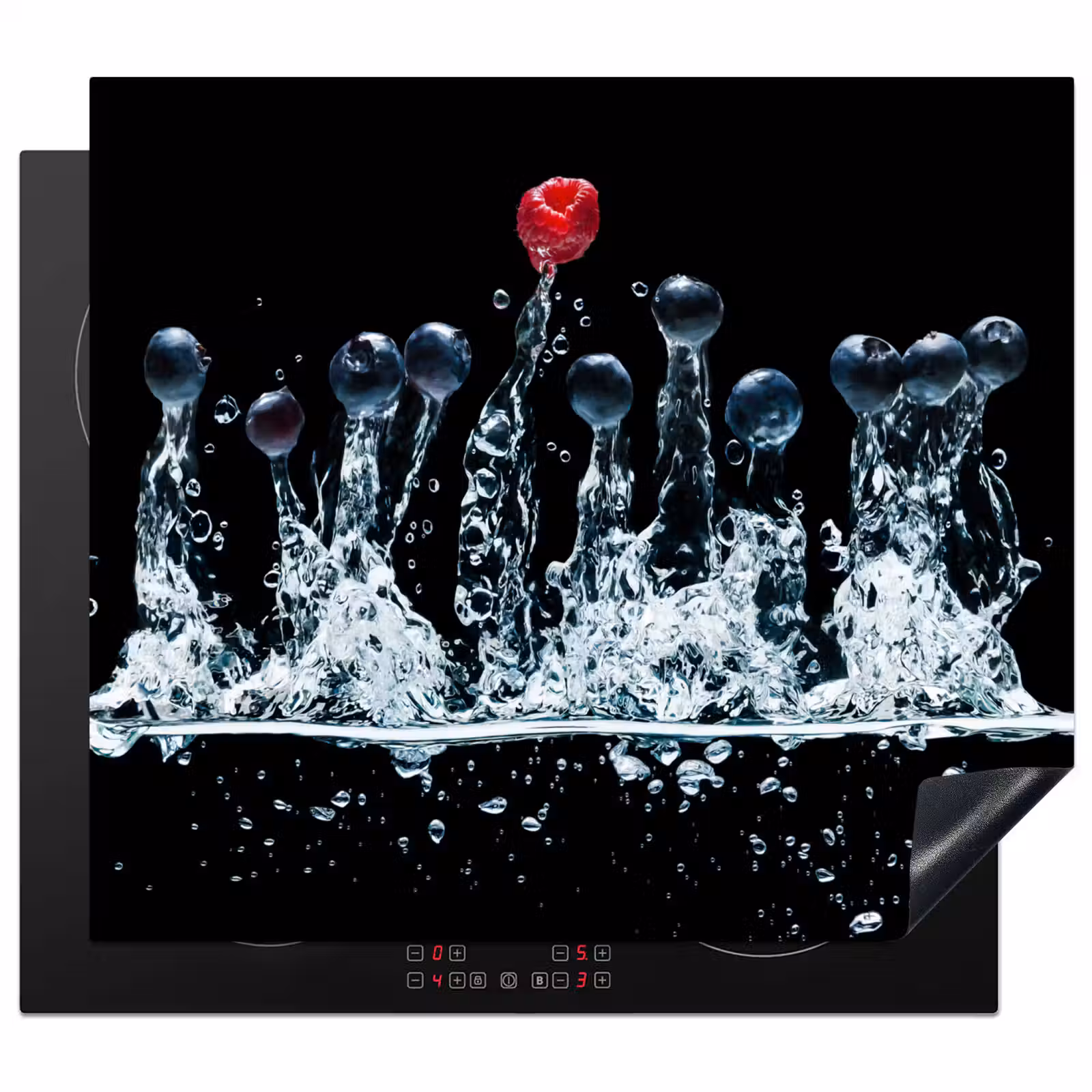 Herdabdeckplatte - Ballett der Beeren — 1