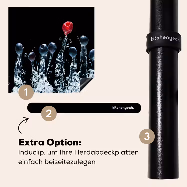 Herdabdeckplatte - Ballett der Beeren — 8