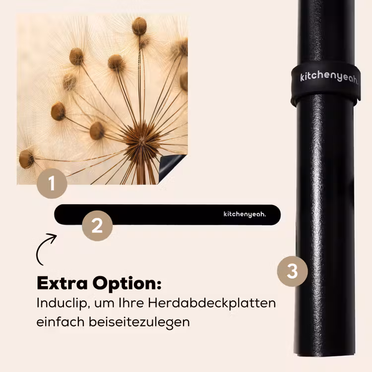 Herdabdeckplatte - Die goldene Eleganz des Löwenzahns — 8