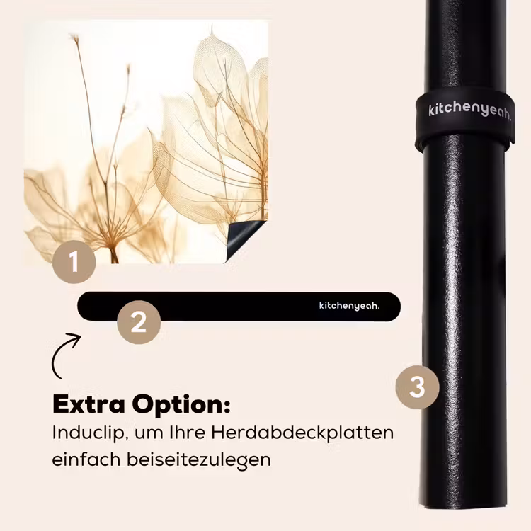 Herdabdeckplatte - Seidenkonturen bei Sonnenaufgang — 8