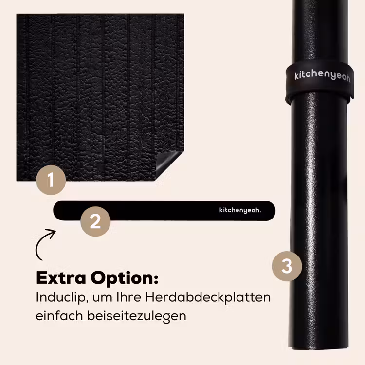 Herdabdeckplatte - Verwittertes schwarzes Holz — 8