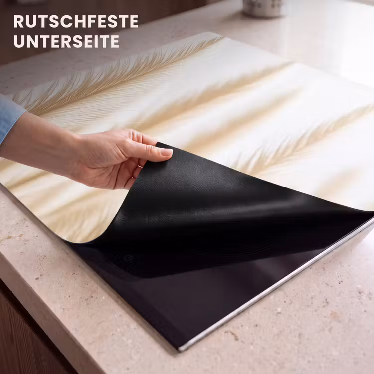 Herdabdeckplatte - Goldene Feder Licht — 6