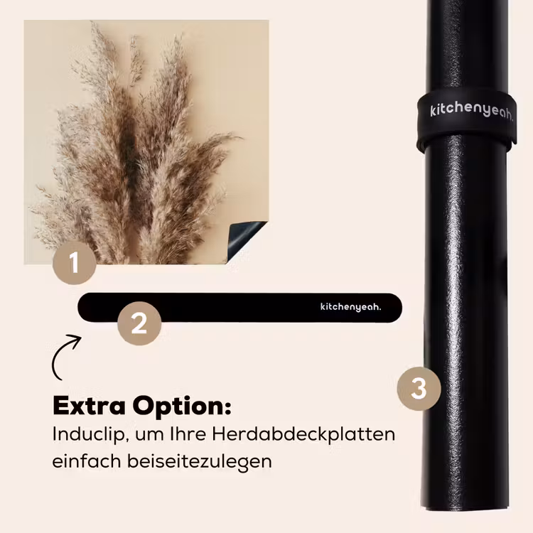 Herdabdeckplatte - Subtiler Schilftanz — 8