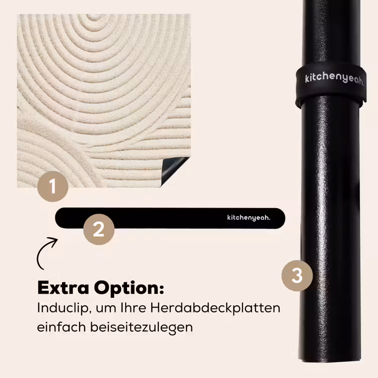 Herdabdeckplatte - Zen-Sandgarten — 8
