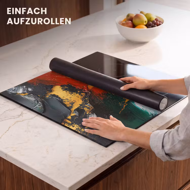 Herdabdeckplatte - Modern - Weihnachten - Abstrakt - Gold — 6