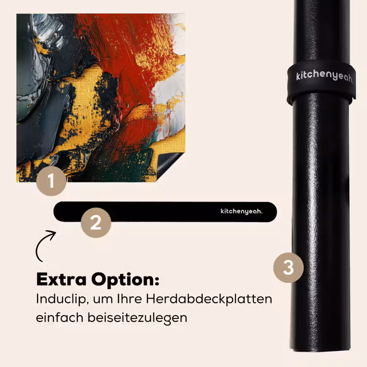 Herdabdeckplatte - Modern - Weihnachten - Abstrakt - Gold — 7