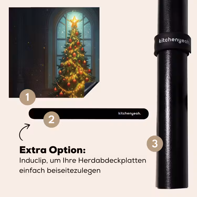 Herdabdeckplatte - Weihnachtsbaum - Geschenk - Winter — 8