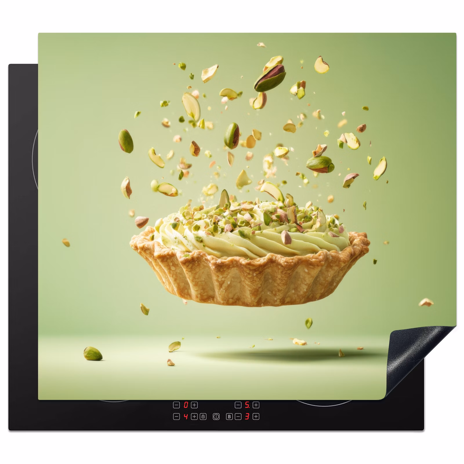 Herdabdeckplatte - Pistazie - Torte - Nüsse - Lebensmittel — 1