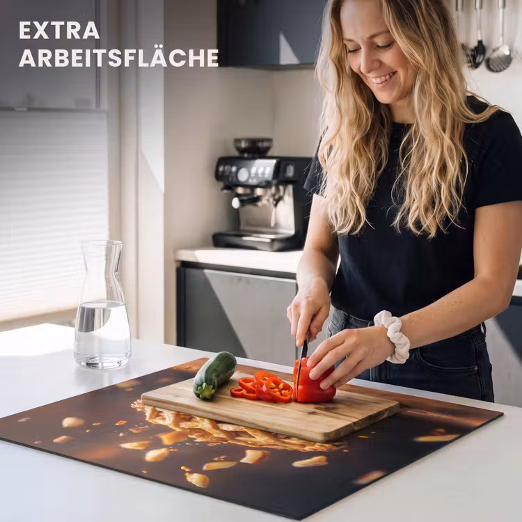 Herdabdeckplatte - Apfel - Kuchen - Heiß - Essen — 5