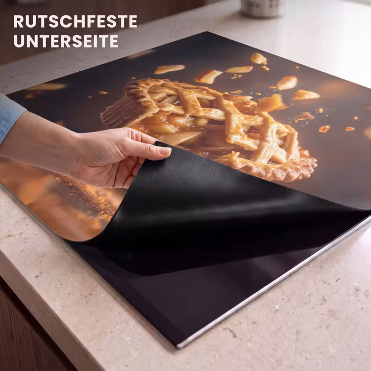 Herdabdeckplatte - Apfel - Kuchen - Heiß - Essen — 6