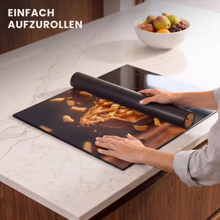 Herdabdeckplatte - Apfel - Kuchen - Heiß - Essen — 7