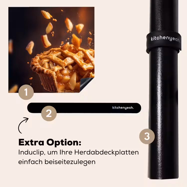 Herdabdeckplatte - Apfel - Kuchen - Heiß - Essen — 8