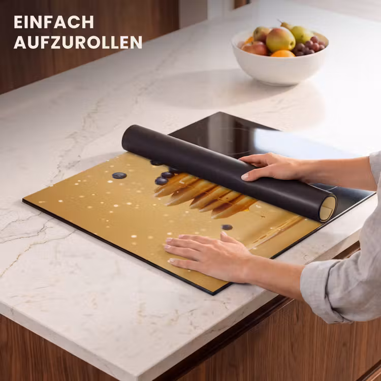 Herdabdeckplatte - Pfannkuchen - Lebensmittel - Honig - Gelb — 7