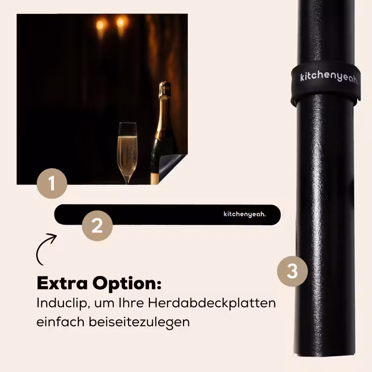 Herdabdeckplatte - Prosecco - Seifenblasen - Atmosphäre - Schnaps — 8