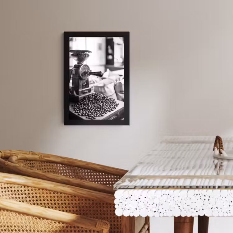 Bilder mit Rahmen - Kaffeemühle - Gemahlen - Vintage — 4