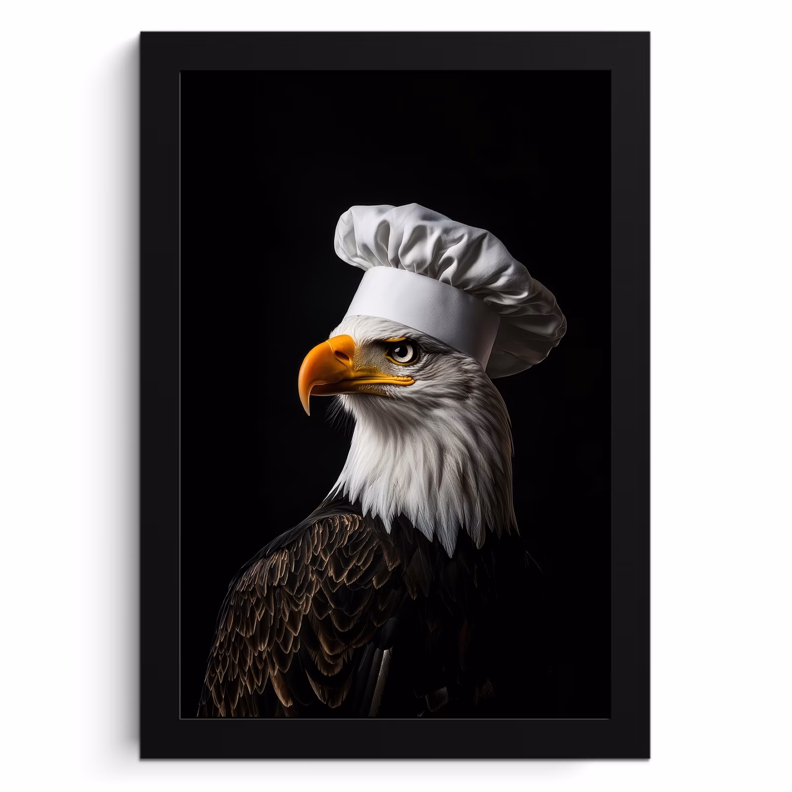 Bilder mit Rahmen - Adler - Amerika - Kochmütze - Vogel - Cool — 1