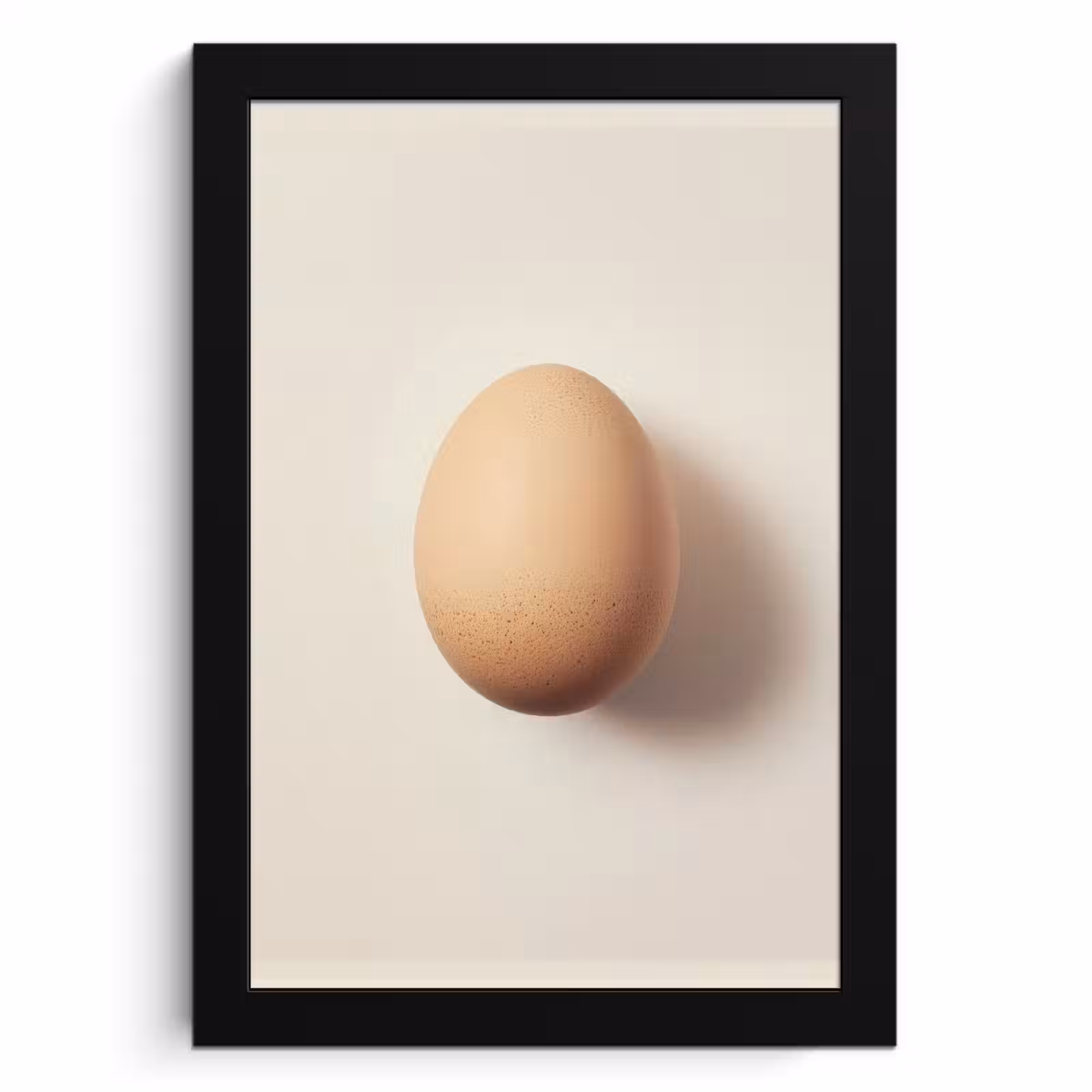 Bilder mit Rahmen - Ei - Beige - Oval - Oval — 1