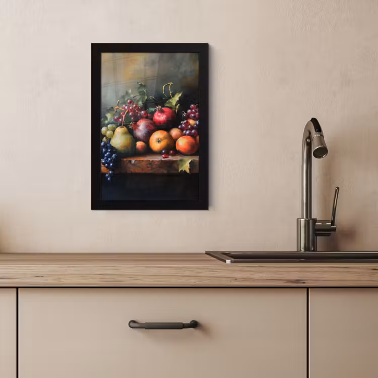 Bilder mit Rahmen - Rustikal - Stilleben - Obst — 3