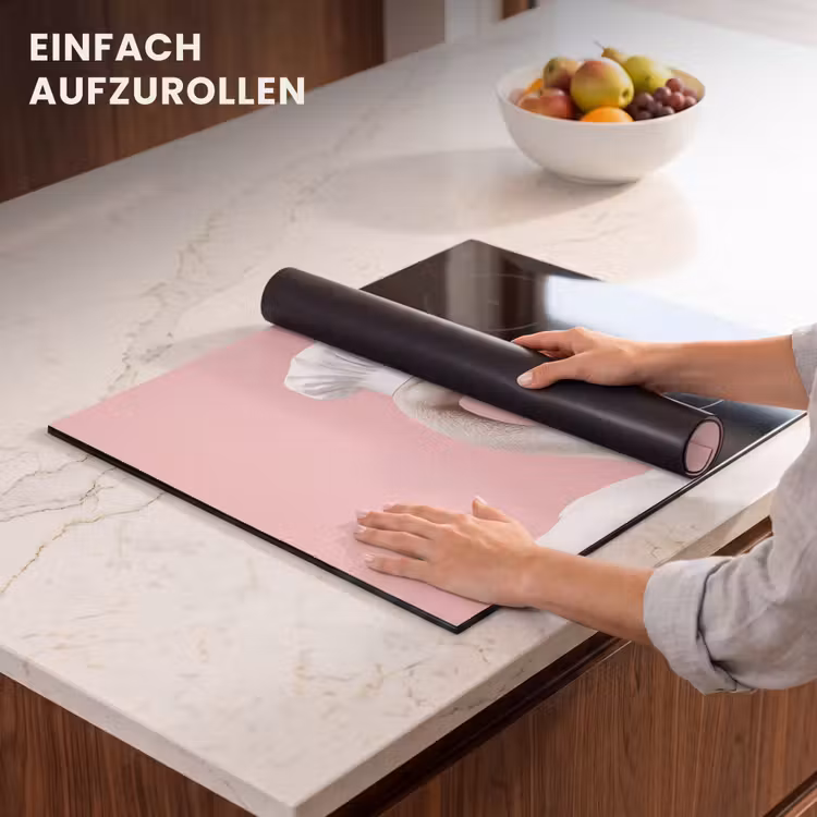 Herdabdeckplatte - Schwan - Kochmütze - Schön - Klassisch — 7