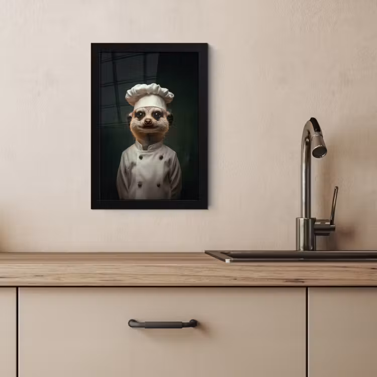 Bilder mit Rahmen - Tier - Koch - Erdmännchen — 3