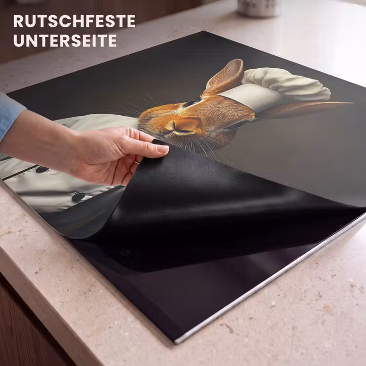 Herdabdeckplatte - Kaninchen - Koch - Tier — 6