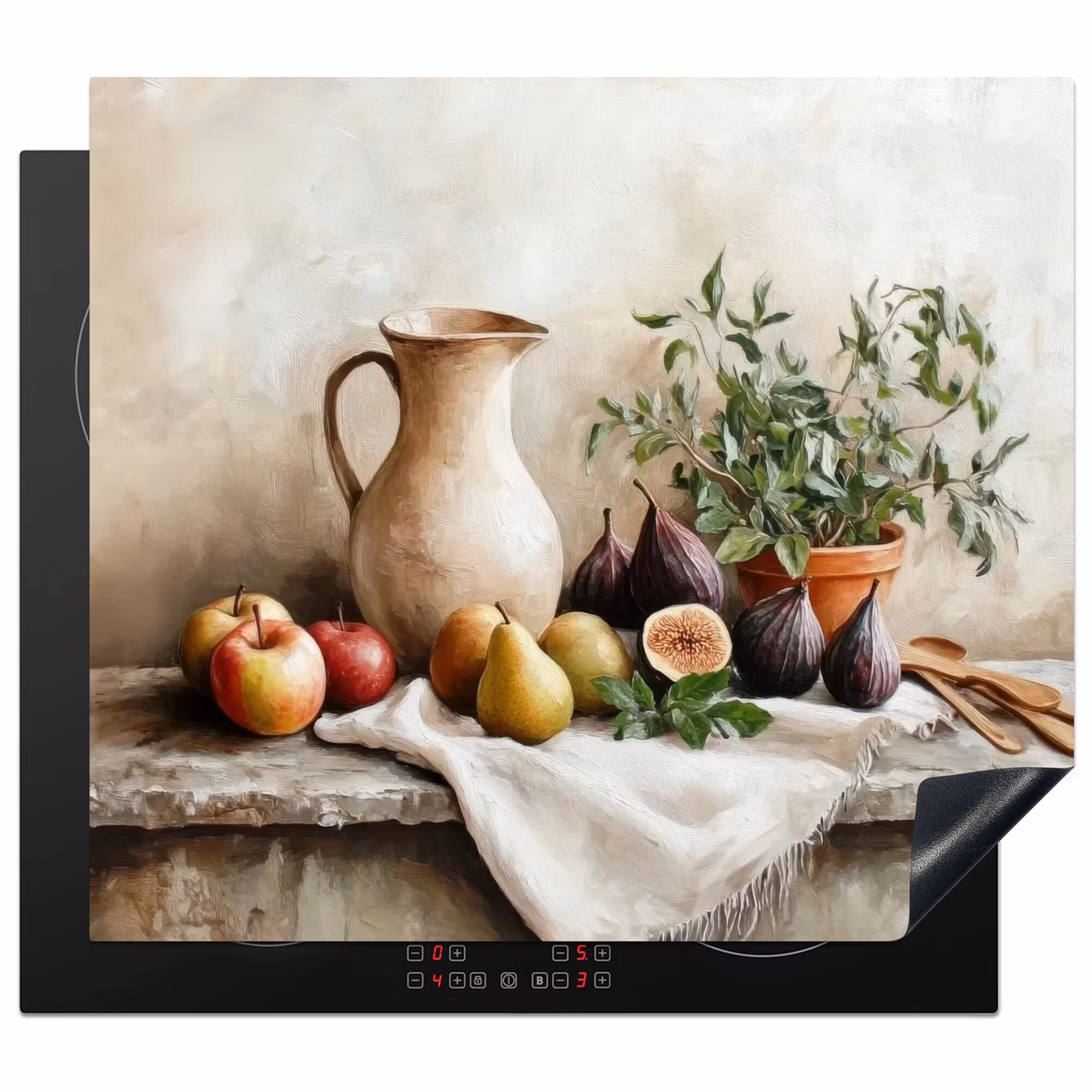Herdabdeckplatte - Obst - Kräuter - Ländlich — 1