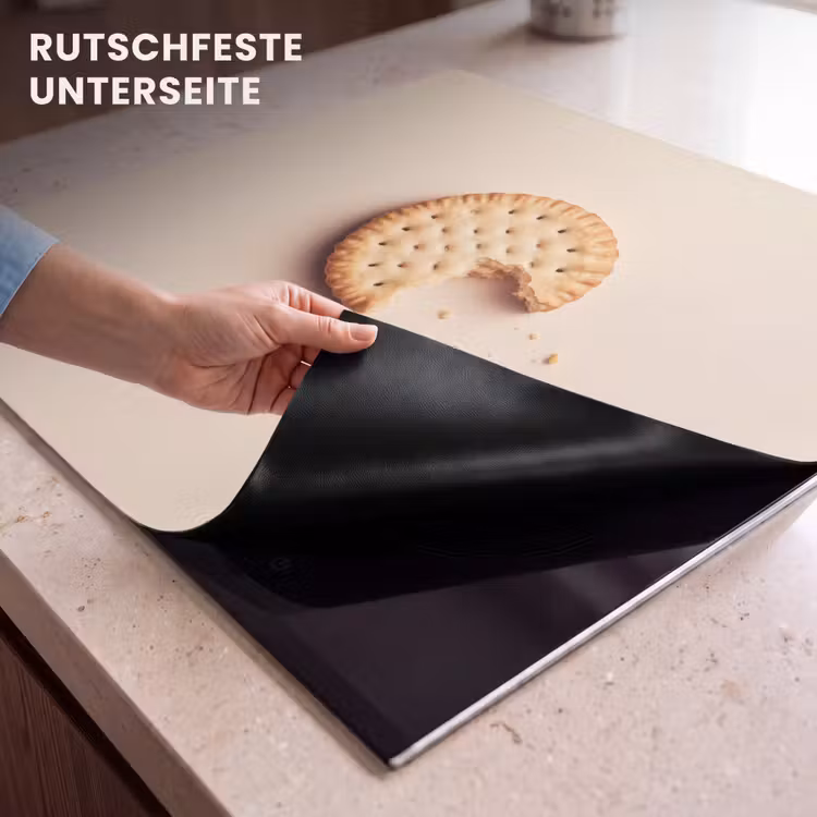 Herdabdeckplatte - Keks - Krümel - beige — 6