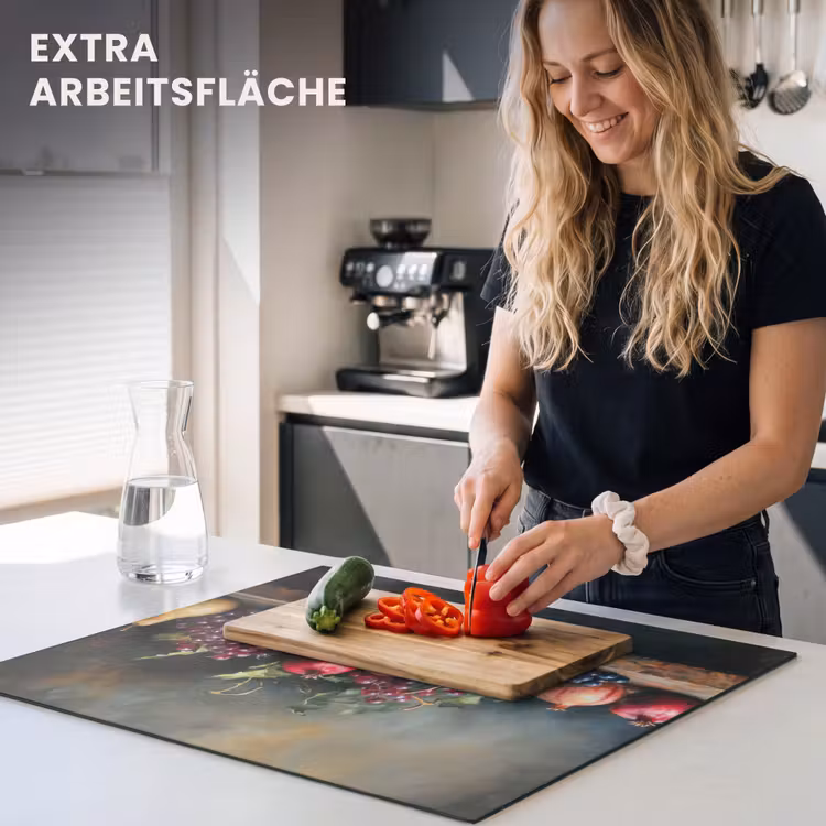 Herdabdeckplatte - Rustikal - Stilleben - Obst — 5
