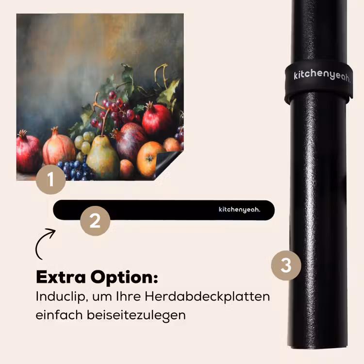Herdabdeckplatte - Rustikal - Stilleben - Obst — 8