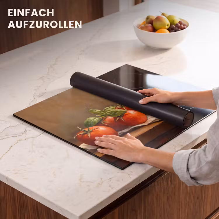 Herdabdeckplatte - Tomaten - Olivenöl - Stilleben — 7