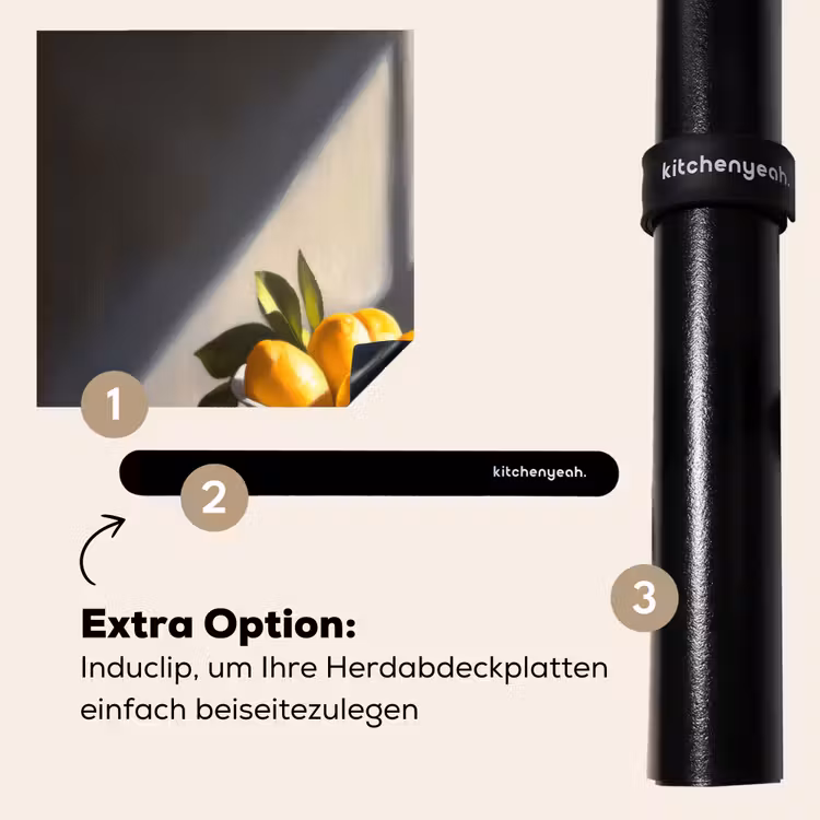 Herdabdeckplatte - Zitronen - Stilleben - Gelb — 8