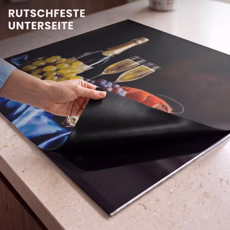 Herdabdeckplatte - Champagner - Luxus - Austern — 6