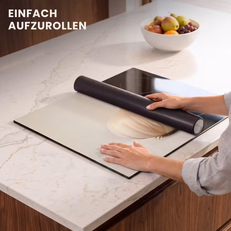 Herdabdeckplatte - Knoblauch - Natürlich - Beige — 7
