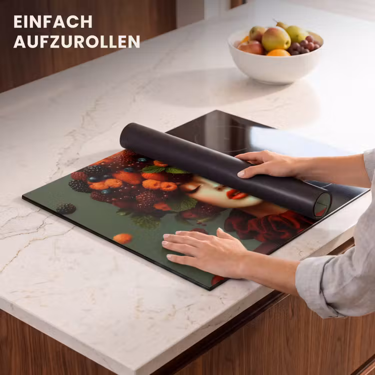 Herdabdeckplatte - Weiblich - Erdbeeren - Himbeeren - Brombeeren - Beeren — 7