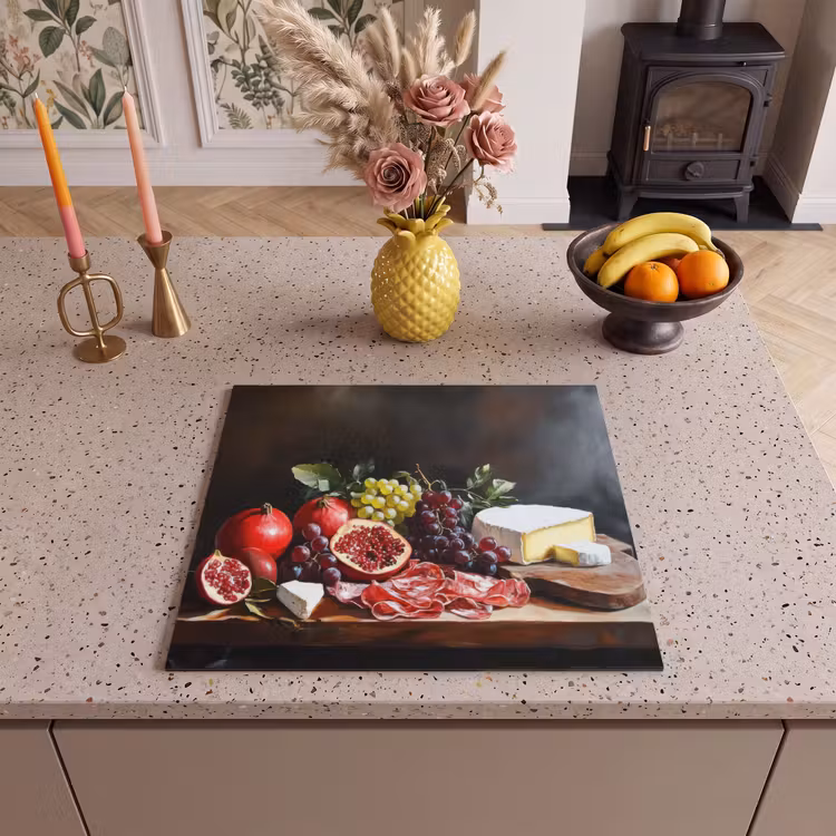 Herdabdeckplatte - Trinktafel - Stilleben - Vintage — 3