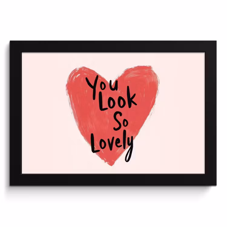 Bilder mit Rahmen - Herz - Rot - Valentinstag — 1