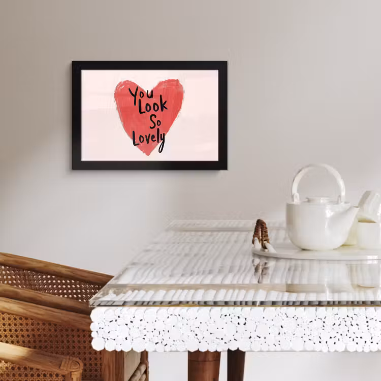 Bilder mit Rahmen - Herz - Rot - Valentinstag — 2