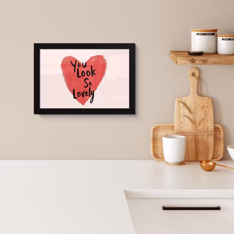 Bilder mit Rahmen - Herz - Rot - Valentinstag — 3