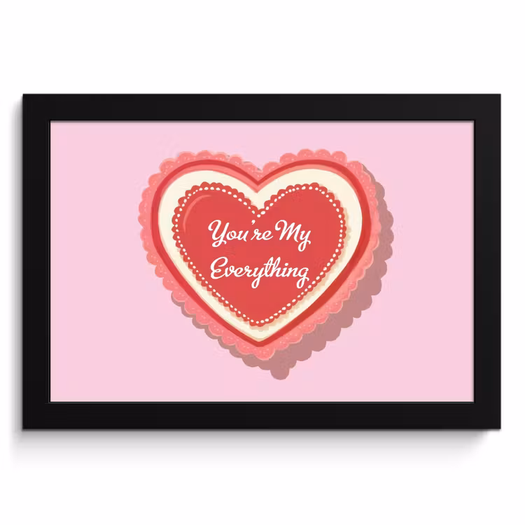 Bilder mit Rahmen - Liebe - Herz - Valentinstag — 1