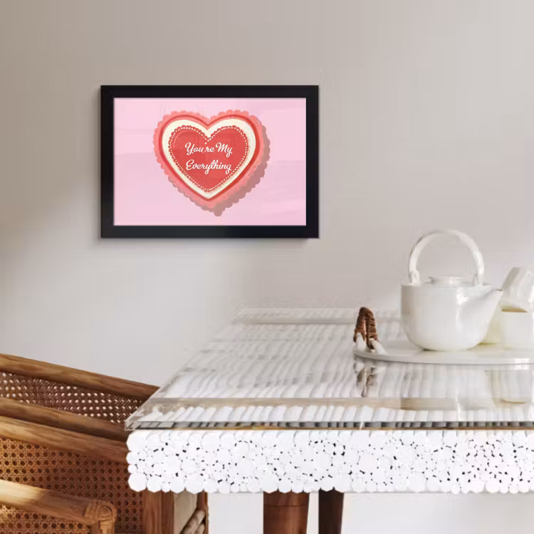 Bilder mit Rahmen - Liebe - Herz - Valentinstag — 2