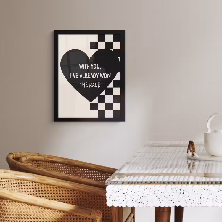 Bilder mit Rahmen - Liebe - Beige - Ethnie — 3