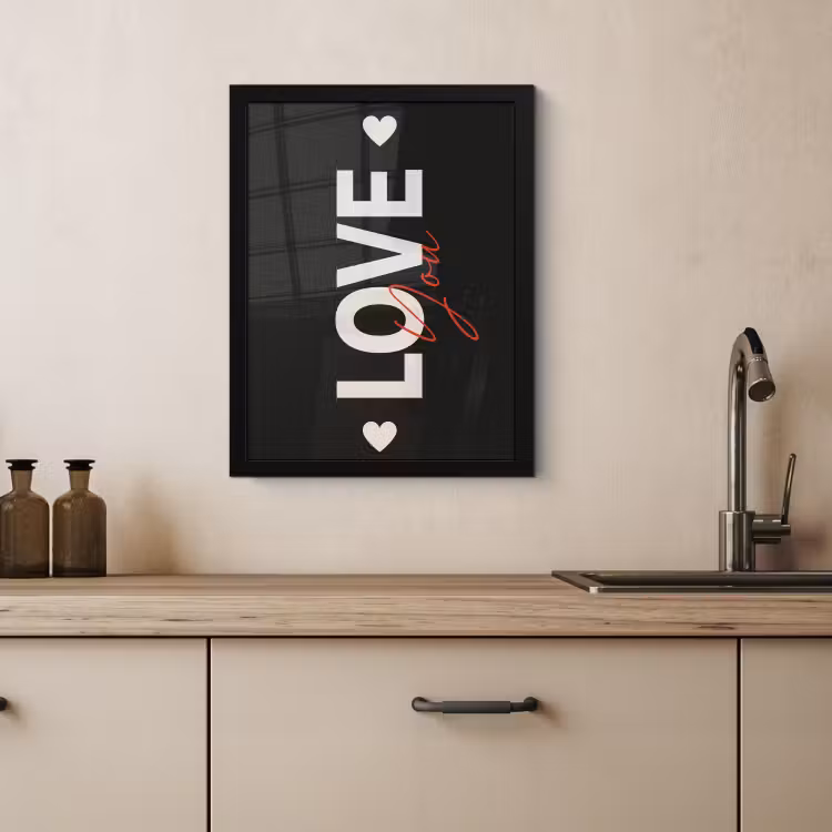 Bilder mit Rahmen - Liebe - Rot - Valentinstag — 3