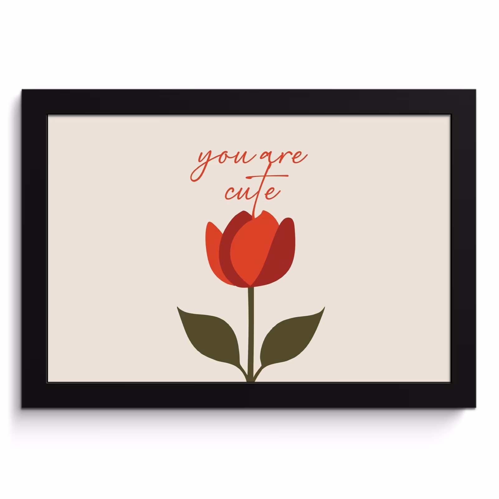 Bilder mit Rahmen - Rose - Rot - Blume - Valentinstag — 1