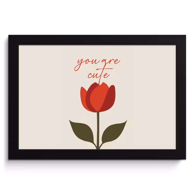 Bilder mit Rahmen - Rose - Rot - Blume - Valentinstag — 1