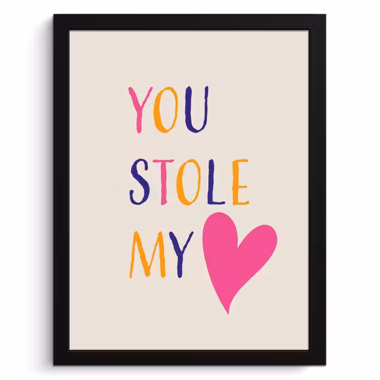 Bilder mit Rahmen - Herz - Valentinstag - Text — 1